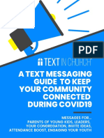 A Text Messaging Guide To Keep Your Community Connected During Covid19