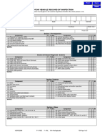 Motor Vehicle Record of Inspection