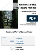Gobernanza de Las Areas Costero Marinas