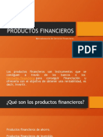 Productos Financieros