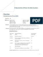PDF Documents: A Primer For Data Curators: Portable Document Format PDF