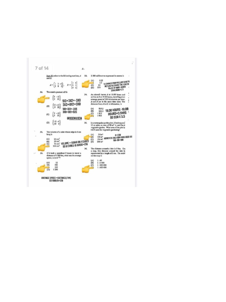 Maths 123 | PDF