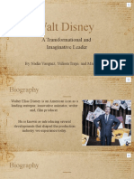 Walt Disney Final Presentation