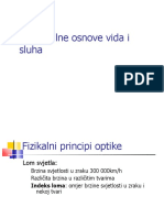 Biofizikalne Osnove Vida I Sluha PDF