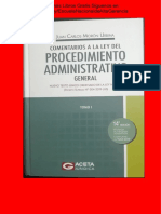 Tomo I - Comentarios a la ley general del procedimiento administrativo .pdf