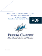 Reglamento de Construcción Unifamiliar 8-04-16 Puerto Cancun