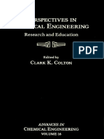 (Advances in Chemical Engineering 16) Clark K. Colton (Eds.) - Perspectives in Chemical Engineering - Research and Education-Academic Press (1991) PDF