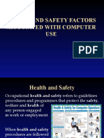 Health and Safety Factors in Computer Usage