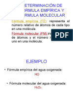 Determinacion de FE y FM