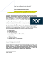 Qué Es La Inteligencia Ambiental