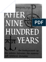 Yves Cougar, O.P. - After 900 Years, Background of Schism Between Eastern and Western Church 1959 PDF