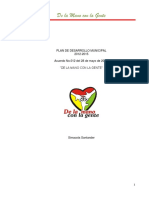 Plan de Desarrollo 2012 2015 PDF