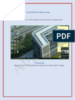 AutoCAD 2007 Instalation PDF