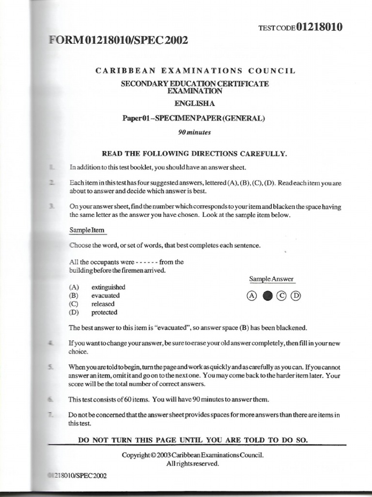 Practice Test 2 | PDF