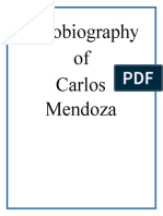 Autobiography of Carlos Mendoza
