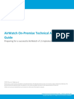 AirWatch On-Premise Technical Architecture Guide v7 - 2