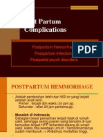 Post Partum Complications