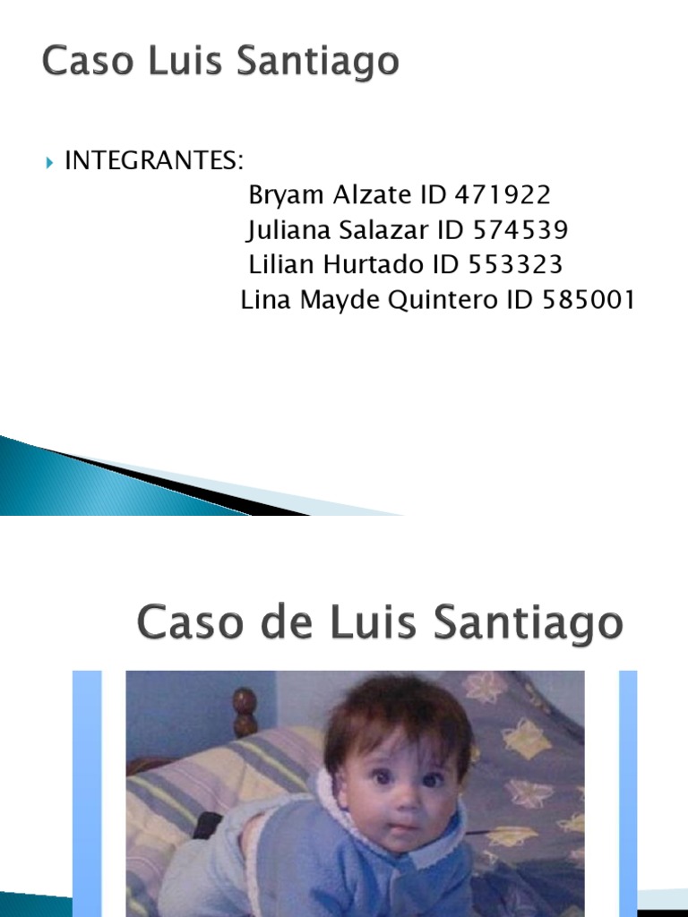 Caso de Luis Santiago Jurídica | PDF