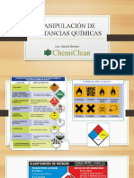 MANIPULACIÓN DE SUSTANCIAS QUÍMICAS Chicamocha 091017