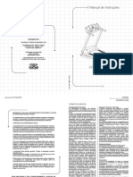 Manual de instruções e garantia para esteira Advanced 420EE