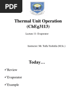 Lectuer-11 Evaporator