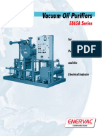 Vacuum Oil Purifiers: E865A Series