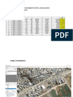 Levantamiento Virtual (Google Maps) : Punto Este Norte Dist