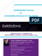 Entrepreunariat Social