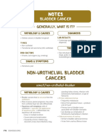 Notes: Non-Urothelial Bladder Cancers