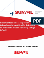 Taller Trabajo Forzoso-Infantil. Serenazgo Policia Municipal