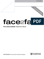 Face2Face 2d Edition Pre Intermediate Teachers Book