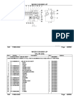WA320-5 S/N 60001-UP Valve Assembly Parts List