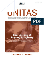 UNITAS 89 2 Antonio Africa Expressions of Tagalog Online Version1 PDF