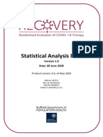 Statistical Analysis Plan: Date: 09 June 2020