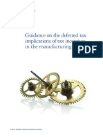Deferred Tax Guide On Manufacturing Incentives PDF