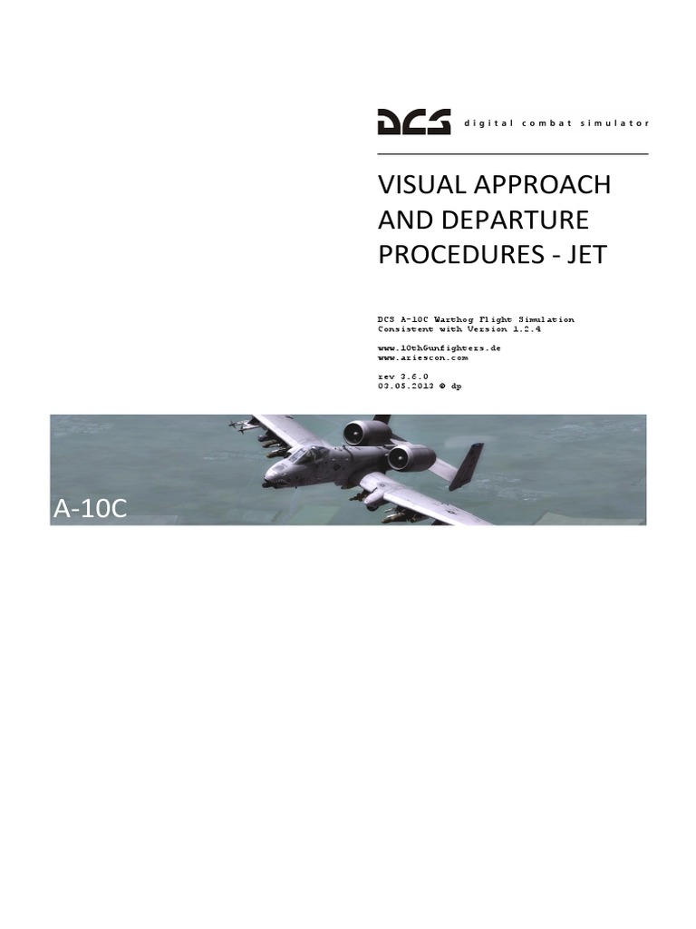 Visual Approach and Departure Procedures Jet PDF Instrument