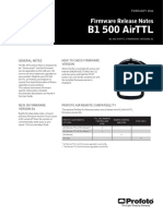 Profoto 2619 - Profoto B1 500 AirTTL FW Release Notes