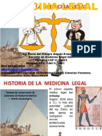 2da clase historia MEDICINA LEGAL