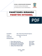 Panetón integral tendrá aceptación mercado local