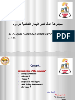Copy of AL-DUQUM OVERSEAS INTERNATIONAL GROUP LLC.ppt العرض