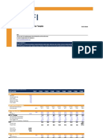 FCFF Vs FCFE Reconciliation Template: Strictly Confidential