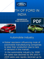 Growth of Ford in India