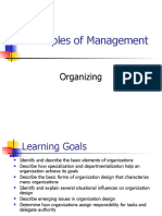 Principles of Management: Organizing