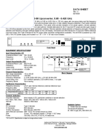 Data Sheet: Ross Echnologies, Inc