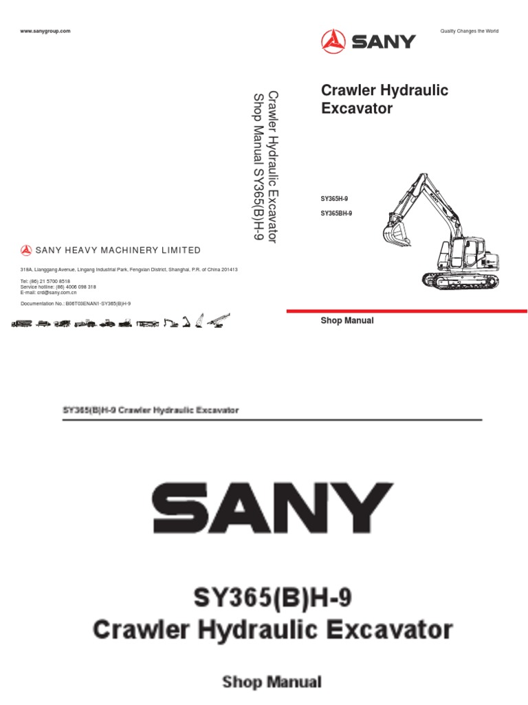 Service Manual Sy365 B H 9 2014 04 16 Pdf Electrical Connector Air Conditioning
