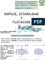 Clase 5 Empuje, Estabilidad y Flotacion