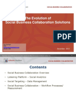 The Evolution of Social Business Collaboration Solutions