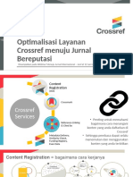 Optimalisasi Layanan Crossref