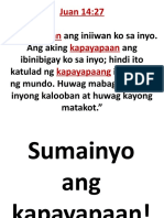 Sumainyo Ang Kapayapaan