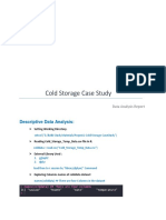 Project - 1 (Cold Storage Case Study)